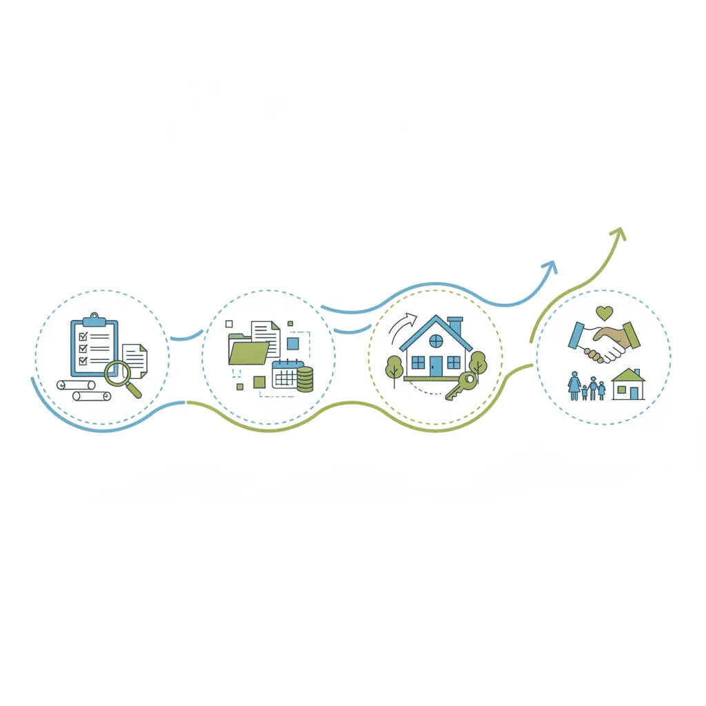 Down Payment Assistance walkthrough guide illustration